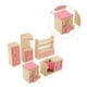 thumbnail image 3 of Ounissouiy Mini juego de muebles para casa de muñecas, casa modelo de juguete para niños, juego de muebles de madera, juguete educativo para niños, juego Muebles de casa de muñecas cocina Ounissouiy FN000080-03B, 3 of 6