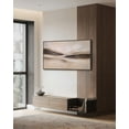thumbnail image 5 of YS-Art Trail of wind 3D Textured Wall Art Abstract Horizontal Canvas Painting Modern Framed Artwork for Wall Gray Frame 48x24 in, 5 of 10
