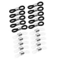 thumbnail image 4 of 80pcs Extremos de Cadena de Anteojos Extremos de Goma Ajustables Soporte de Collar de Anteojos, 4 of 8