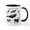 White/Black Inside, variant on CafePress - Alaska State Animals Mug - 11 oz Ceramic Mug - Novelty Coffee Tea Cup