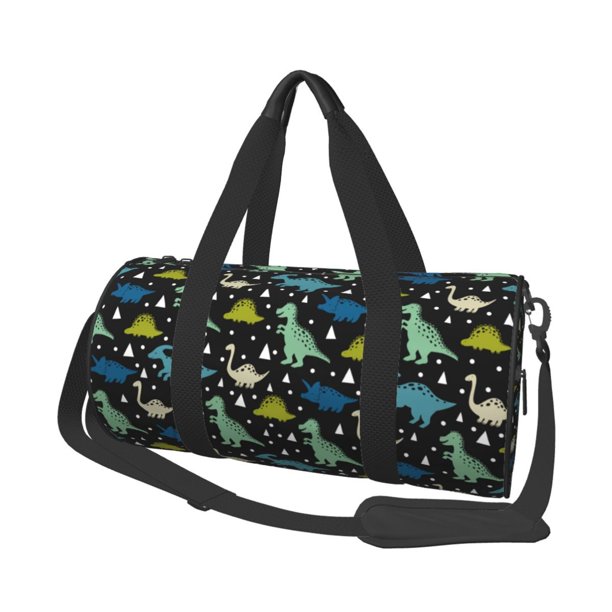 Easygdp Dinosaur Bolsa de Viaje, Bolsa de Mano, Bolsa de Gimnasio, Bolsa de Equipaje para Viaje