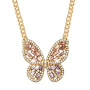 Jessica Simpson Fashion Metal Butterfly Necklace