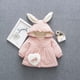 thumbnail image 2 of Abrigo Cálido De Otoño E Invierno Para Niñas, Chaquetas Para Niñas, Ropa De Abrigo De Algodón Con Lunares Y Orejas De Conejo Para Bebés Con Bolsa Odeerbi LM103-5469, 2 of 9