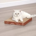thumbnail image 2 of PetPals Cardboard Scratcher - 12"H, Four-Pack, Replaceable, Cardboard Scratcher, 2 of 7
