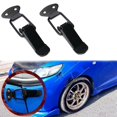 thumbnail image 4 of 1Pair Car Bumper Trunk Fender Hatch Lids Quick Release Kit Clip Hot V2 O3F0, 4 of 9