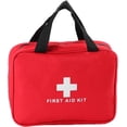 thumbnail image 1 of Bolsa de primeros auxilios Botiquín de primeros auxilios Bolsa de almacenamiento médico vacía Bolsa de trauma roja para botiquines de primeros auxilios de emergencia Taller de automóvil Cicl, 1 of 5
