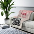 thumbnail image 3 of Every Fart is Love Note Cane Corso Guilty Face Happy Valentine's Cozy Sherpa Blanket Italian Mastiff Dog Lover Gifts Idea Warm Soft Throw Blanket - 01016, 3 of 5