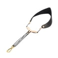 thumbnail image 2 of ziyahi Alto Tenor Soprano Adjustable Saxophone Neck Strap Comfortable PU Leather Essential For Musicians Metal Friends, 2 of 6
