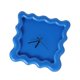 thumbnail image 2 of Reloj de pared cuadrado adorno regalos ligero silencioso decorativo colgante reloj para Azul, 2 of 9