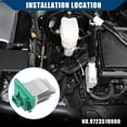 thumbnail image 2 of Resistor del Motor del Ventilador HVAC Unique Bargains No.972351U000 con AUTO para Kia Soul 10-17 Interior de Metal Duradero 1 Pcs Tono Plateado, 2 of 7