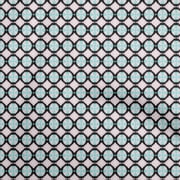 oneOone Viscose Chiffon Black Fabric Asian Ikat Fabric For Sewing Printed Craft Fabric By The Yard 42 Inch Wide