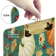 thumbnail image 3 of FMSHPON Autumn Pumpkins Clipboard Hardboard Wood Nursing Clip Board and Pull for Standard A4 Letter 13x9 inches, 3 of 7