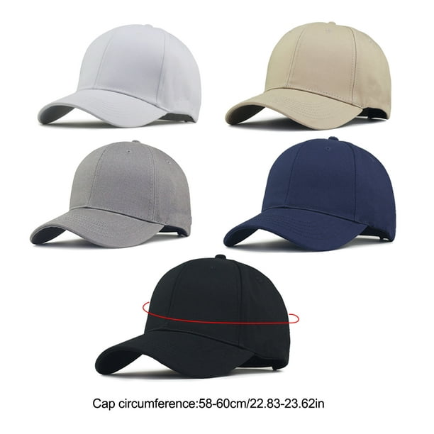 Spring Autumn Baseball Cap Portable Cotton Breathable Hat with Sunshade  Brim Sports Hats Accessory for Outdoor Leisure Sporting White 