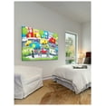 thumbnail image 4 of Marmont Hill "Traffic" by Curtis Painting Print on Canvas, 4 of 7