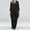 Black, variant on Bmisegm Cardigan Pants Sets Women 3 Piece Wedding Evening Outfits for Women Dressy Chiffon Pant Suits Elegant Outfit Grey S