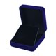 thumbnail image 1 of Caja de exhibición de terciopelo, soporte para exhibición de colecciones, pines de solapa con medallas conmemorativas Azul Negro, 1 of 9
