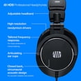 thumbnail image 3 of Auriculares de monitoreo profesionales PreSonus HD9 parte trasera cerrada, 3 of 5