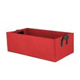 thumbnail image 1 of Bolsa de plantación cuadrada Caja no tejida Bolsa de crecimiento de plantas transpirable Maceta de cultivo de jardinería, rojo Vogacara JJ18803-02, 1 of 4