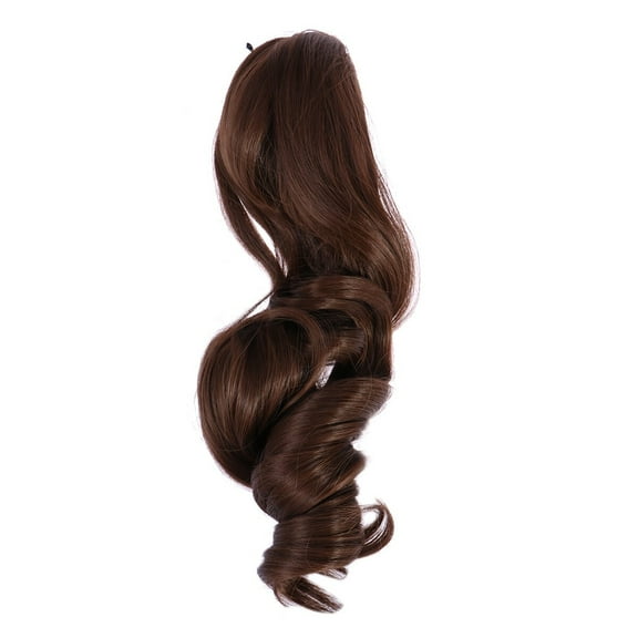 Eeristq 1pc Long Curly Synthetic Hair Wig Jaws Clamp Claw Curl Ponytails Hair Extensions Clip Hairpiece (8#)