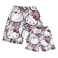thumbnail image 3 of Pantalones cortos KT Hello Kitty para hombre y mujer, pantalones de playa holgados de verano, pantalones cortos de baloncesto, pantalones deportivos casuales de cinco puntos para hombre, 3 of 5