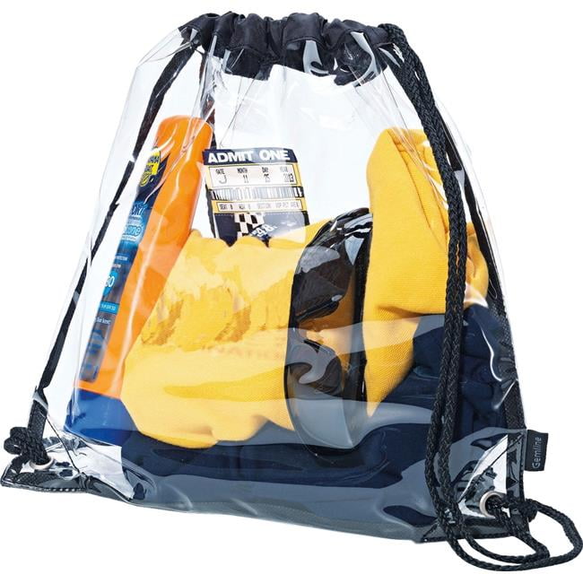 clear plastic stadium bags walmart