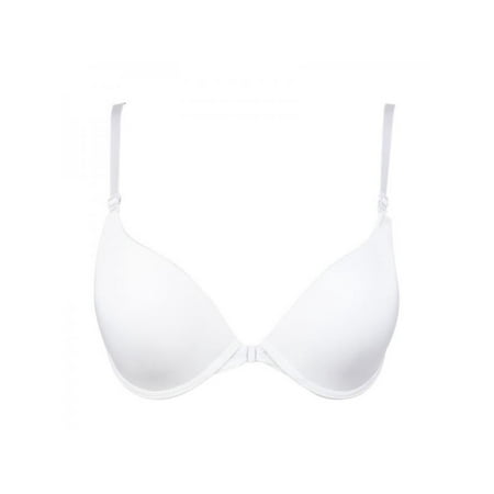 

Bazyrey Womens Plus Size Front Button Opening Closure Push Up Underwire Bras White Buy 2 Get 3