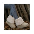 thumbnail image 4 of Womens Faux Fur Boot Fluffy Short Mid-Calf Snow Boot Warm & Comfortable Outdoor Flat Shoe, 4 of 8