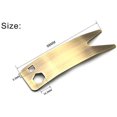 thumbnail image 3 of Guitar Spanner Wrench Tool with Teeth for Luthier Beginner Bridge Height Adjustment Tightening Tuning Pegs Replacing Tuning Pots Tunners Switches Loosening Jack Key Nuts Restoring Repairing, 3 of 8