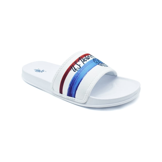 Sandalia blanca Playa bahir caballero U.S. Polo Assn. USSANDALIAC21205WH27