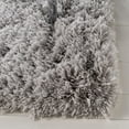 thumbnail image 4 of SAFAVIEH Polar Abbot Solid Shag Runner Rug, Silver, 2'3" x 16', 4 of 7