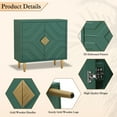 thumbnail image 5 of HLR Modern Accent Storage Cabinet with 2 Doors, Kitchen Buffet Sideboard for Dining Room, Green, 5 of 8