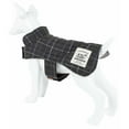 thumbnail image 4 of Touchdog  2-In-1 Windowpane Plaided Dog Jacket With Matching Reversible Dog Mat, 4 of 7