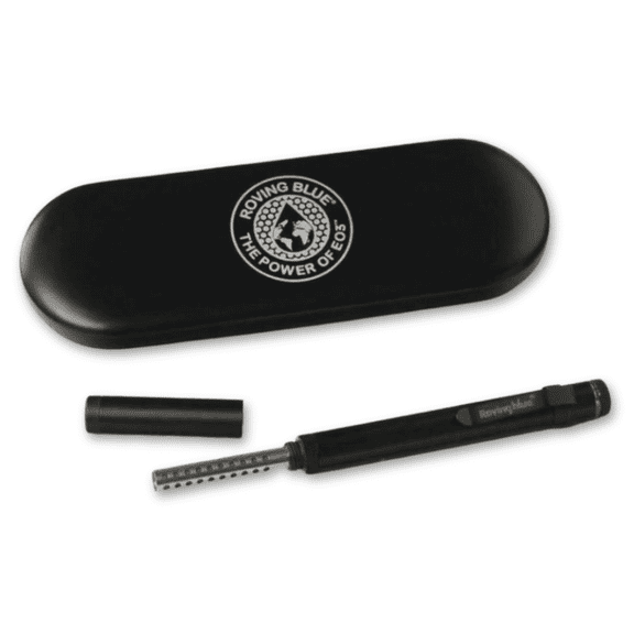 Roving Blue Ozo-Pen Lightweight Ozone Water Purifier for Travel, Hiking and Emergency Preparedness