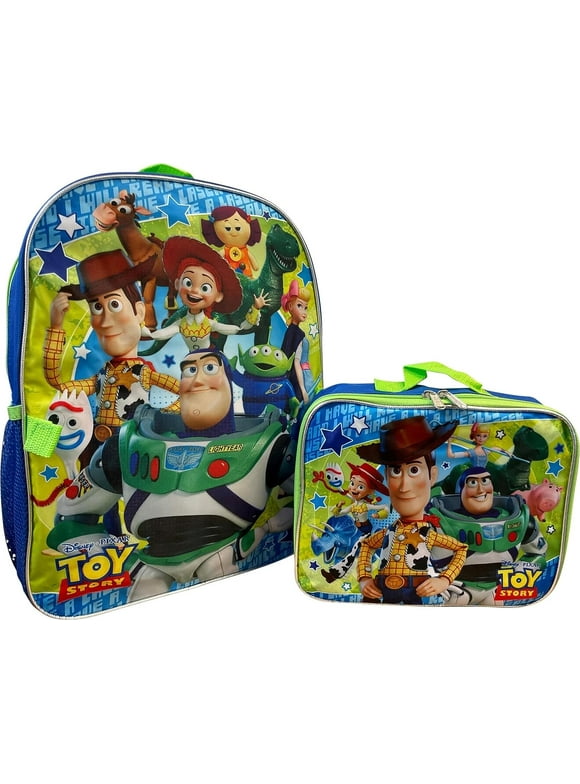 Toy Story 16 Inch Backpack With Removable Lunch Box Set
