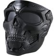thumbnail image 1 of Máscara de calavera, máscaras tácticas de cara completa para juegos de supervivencia CS, disparos, cosplay, películas, paintball, máscaras aterradoras de Halloween, 1 of 5