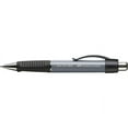 thumbnail image 2 of Faber-Castell Grip Plus Ball Retractable Ballpoint Pen Medium Nib - Stone Gray - Blue Ink - Single Pen, 2 of 4