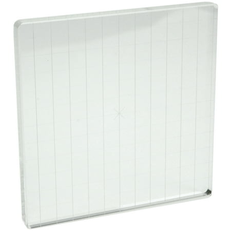 Acrylic Stamps - Apple Pie Memories Acrylic Stamp Block with Alignment Grid, 6