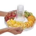 thumbnail image 4 of Buddeez 3.5 Gallon Break-Resistant Tritan Beverage Dispenser with Removable Ice-Cone and Party Top Lid that Holds Cups, Sweeteners, Garnishes and More, 4 of 7