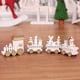 thumbnail image 2 of Decoración navideña Tren de madera con adorno de decoración de muñeco de nieve, 2 of 2