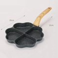 thumbnail image 4 of Sartén de tortilla de aluminio para el hogar , sartenes para huevos, jamón, para cocina de inducción, estufa de Gas para Corazón BLESIY Sartén De Huevo, 4 of 4