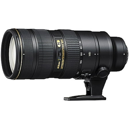 Nikon Nikkor 70-200mm Zoom Lens features VR II Image Stabilization f/2.8G, ED, AF-S