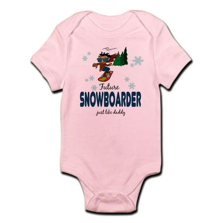 

CafePress - Future Snowboarder Like Daddy Baby Body Suit - Baby Light Bodysuit