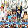 thumbnail image 6 of 81 Pcs One Piece Party Tableware, One Piece Birthday Party Supplies, Paper Plates, Napkins, Cups, Knives, Spoons and Forks,One Piece Themed Birthday Party Supplies Decorations, 6 of 6