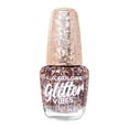 thumbnail image 2 of (3 pack) L.A. COLORS Glitter Vibes Nail Polish, Pure Blush, 0.44 fl oz, 2 of 6