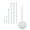 White, variant on 92288A-Eglo Lighting-Accessory - 62 Inch Electrical Box Extension Rod-White Finish
