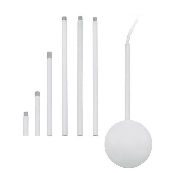 92288A-Eglo Lighting-Accessory - 62 Inch Electrical Box Extension Rod-White Finish