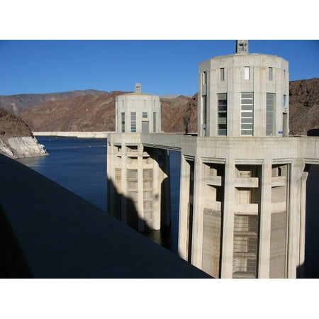 LAMINATED POSTER Hydroelectric Dam Hoover Dam Power Canyon Energy Poster Print 24 x (Best Places For Hydroelectric Energy)