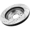 thumbnail image 3 of Afa Motors Front Brake Rotors 325mm Drilled & Slotted Brake Rotor Compatible with Buick Enclave, Chevrolet Traverse, GMC Acadia Limited, Saturn Outlook, 3 of 3