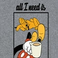 thumbnail image 3 of Mickey & Friends - Coffee And My Dog - Women's Short Sleeve Graphic T-Shirt, 3 of 5