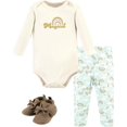 thumbnail image 1 of - Conjunto de body unisex de algodón para bebé, pantalón y zapos, arco iris mágico, 3-6 meses, 1 of 5